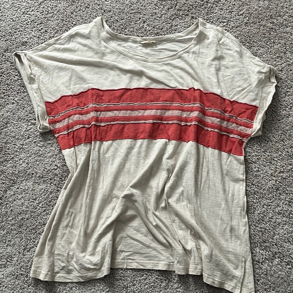 Pink and Cream Tee